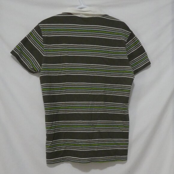 JOE FRESH | small | Striped Polo Shirt With White Collar - Picture 2 of 13